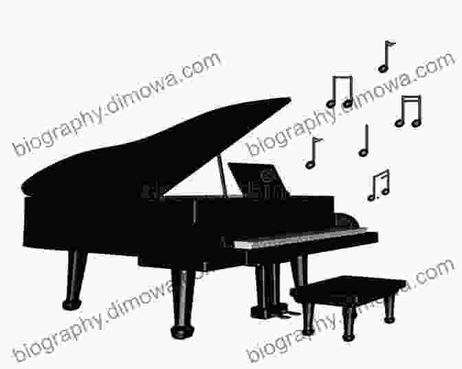 A Grand Piano With Musical Notes Floating Above It Anitra S Dance From Peer Gynt Suite No 1 Op 46 Edvard Grieg Medium Piano Sheet Music: Teach Yourself How To Play * Popular Classical Song For Advanced Pianists * Video Tutorial BIG Notes