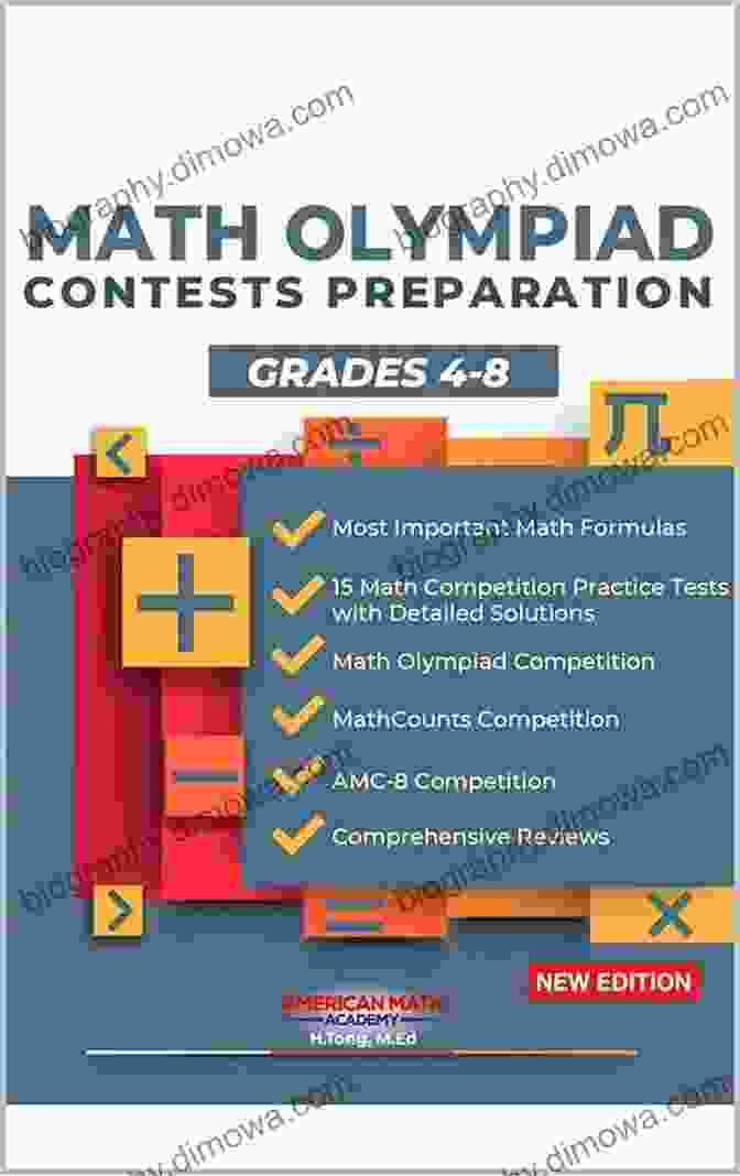 Math Olympiad Medal MATH OLYMPIAD CONTESTS PREPARATION GRADES 4 8: AMC 8 MATHCOUNTS MATHCON MATH LEAGUES