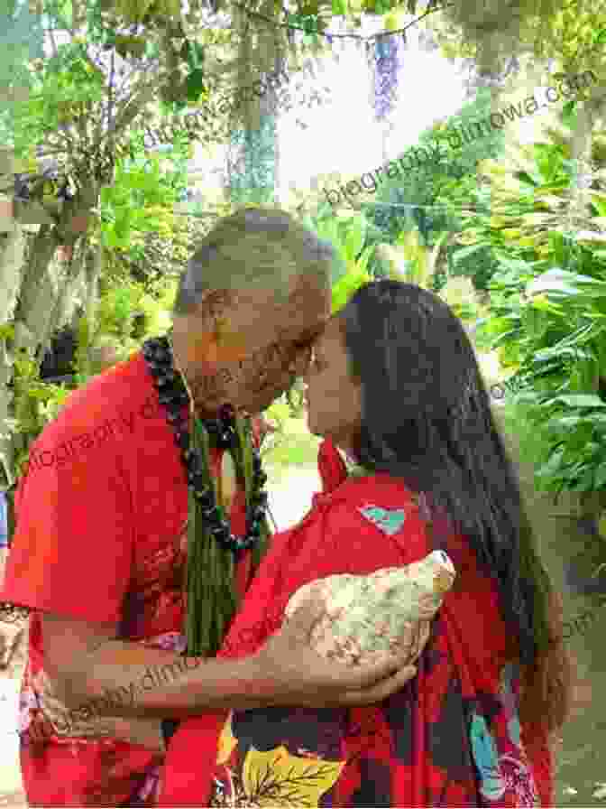 People Embracing In A Traditional Hawaiian Greeting Travels To Hawaii And Back Home To Houston Texas