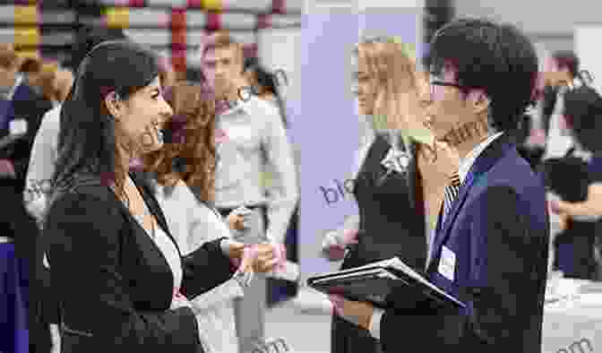 Student Attending A Career Fair And Networking With Professionals Everything You Need To Know Before College: A Student S Survival Guide