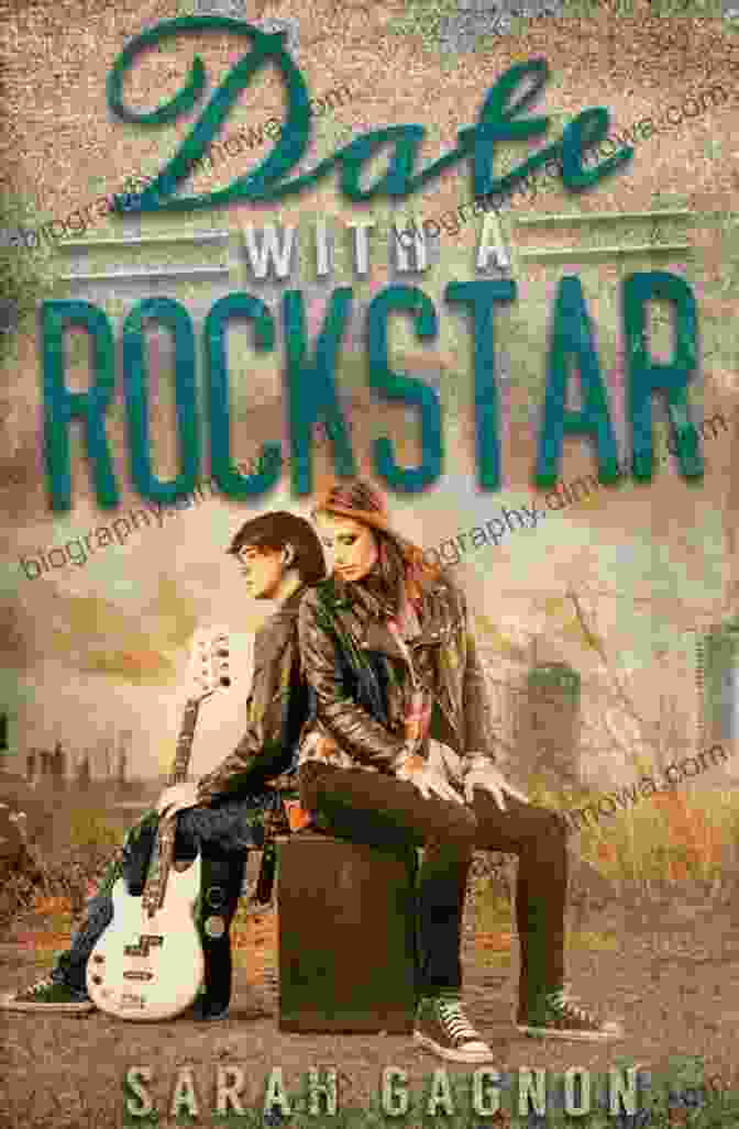 Sultry Image Of Sarah Gagnon, A Long Haired Rockstar With Guitar, Gracing The Cover Of Her Book 'Date With Rockstar' Date With A Rockstar Sarah Gagnon