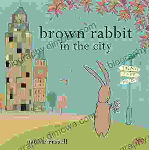 Brown Rabbit In The City